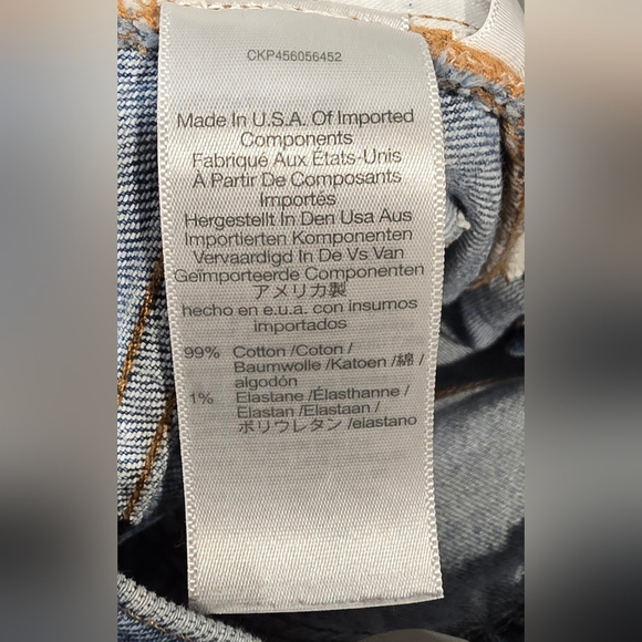 Madewell The Perfect Vintage Straight Leg Jean Size 26 - Picture 8 of 8